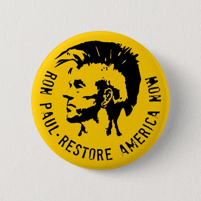 Ron Paul 2012 2 Inch Round Button (Front)