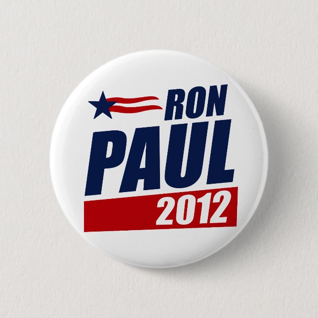 RON PAUL 2012 2 INCH ROUND BUTTON (Front)
