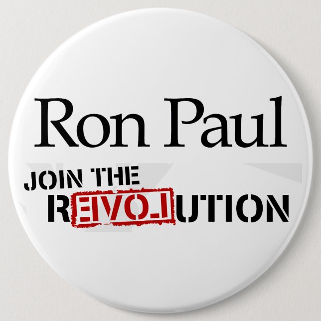 Ron Paul 2012 Button (Front)