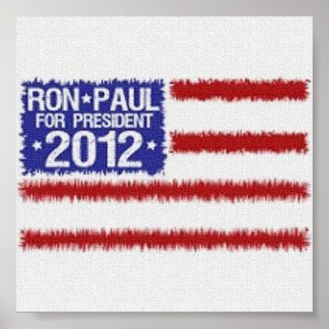 Ron Paul 2012 Campaign Poster (Front)