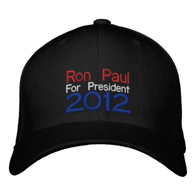 Ron Paul 2012 Casquette brodé (Devant)