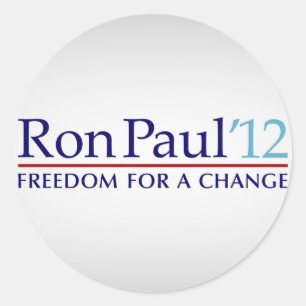 Ron Paul 2012 Classic Round Sticker