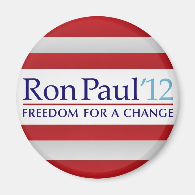 Ron Paul 2012 Magnet (Front)