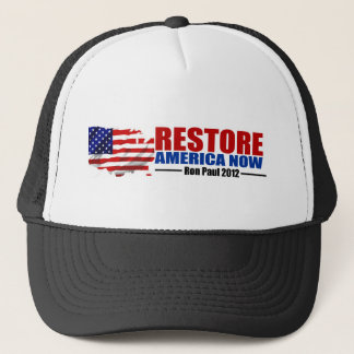 Ron Paul 2012: Restore America Now Trucker Hat
