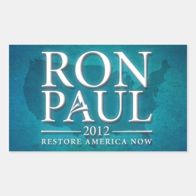 Ron Paul 2012 Sticker (Front)