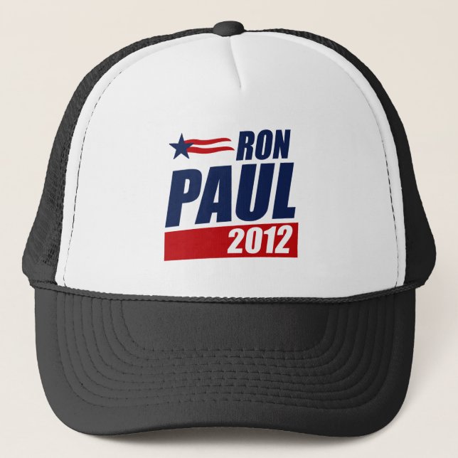 RON PAUL 2012 TRUCKER HAT (Front)