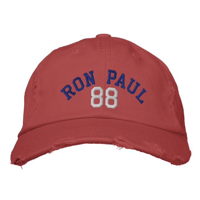 RON PAUL '88 VINTAGE Distressed Chino Twill Cap (Front)
