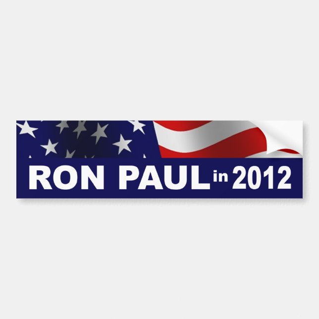 Ron Paul Bumper Sticker (Front)