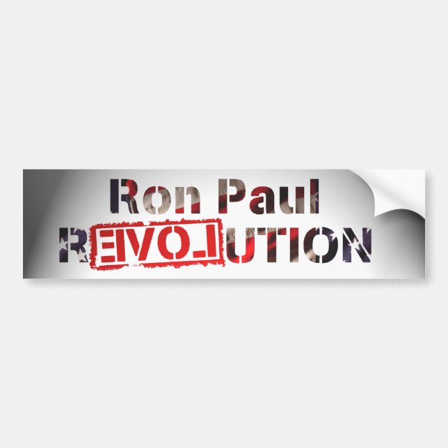 Ron Paul Bumper Sticker (Front)