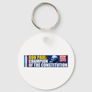 Ron Paul: Champion of the Constitution Keychain