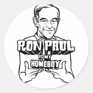 Ron Paul est mes autocollants de Homeboy