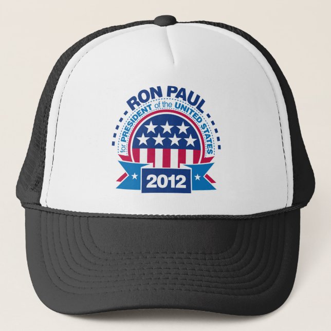 Ron Paul for President 2012 Trucker Hat (Front)