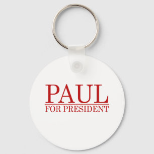 RON PAUL FOR PRESIDENT (Red Keychain