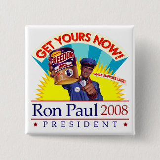 Ron Paul for President Retro Button