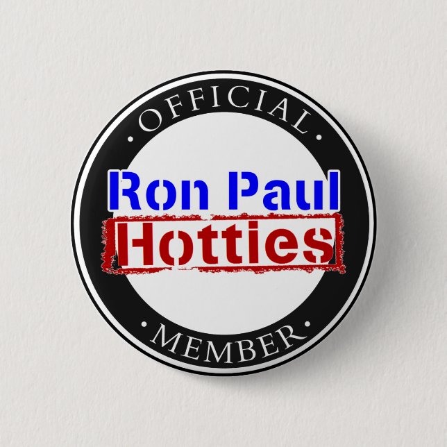 Ron Paul Hotties Gear 2 Inch Round Button (Front)