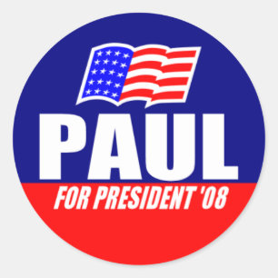 Ron Paul pour le Président 08 Stickers