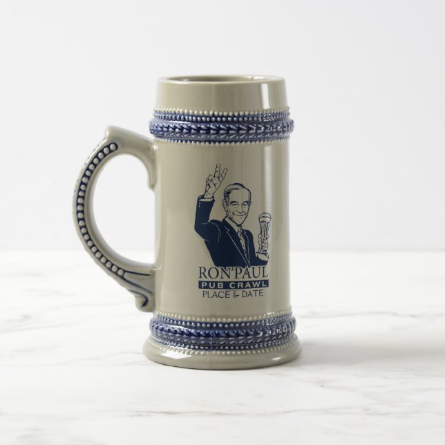 Ron Paul Pub Crawl Mug (Left)