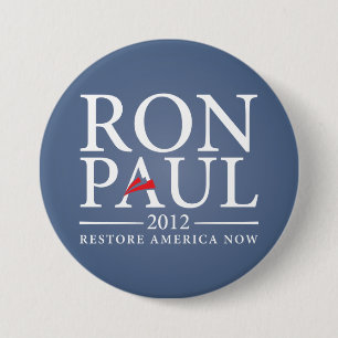 Ron Paul Restore America Now Button