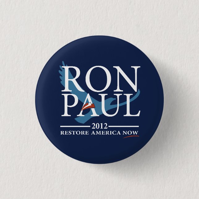 Ron Paul Revolution 1 Inch Round Button (Front)
