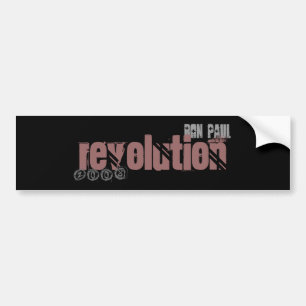 ron paul, revolution, 2008 bumper sticker