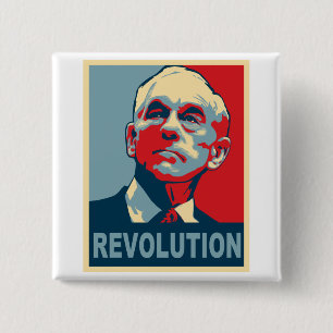 Ron Paul Revolution 2 Inch Square Button