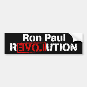 Ron Paul Revolution Bumper Sticker