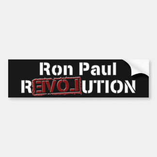 Ron Paul Revolution Bumper Sticker