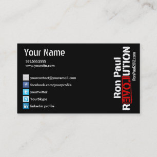 Ron Paul Revolution Card