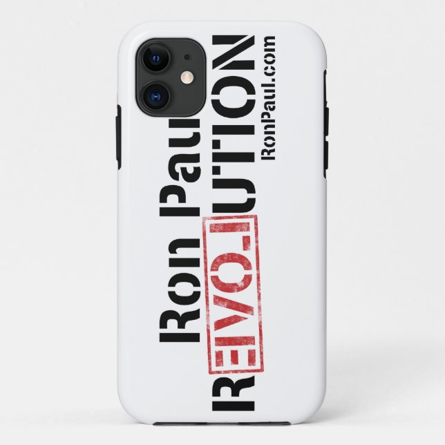 Ron Paul Revolution Case-Mate iPhone Case (Back)