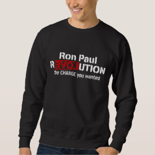 Ron Paul Revolution Customizable T-Shirt Sweatshirt