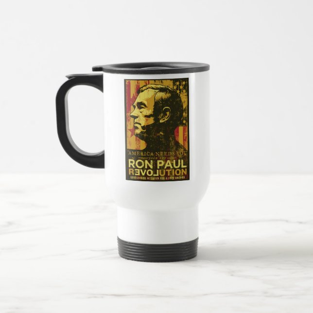 Ron Paul Revolution Mugs (Left)