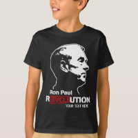 Ron Paul Revolution Personalized Hoodie