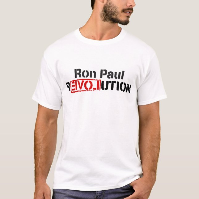 Ron Paul Revolution Shirt (Front)