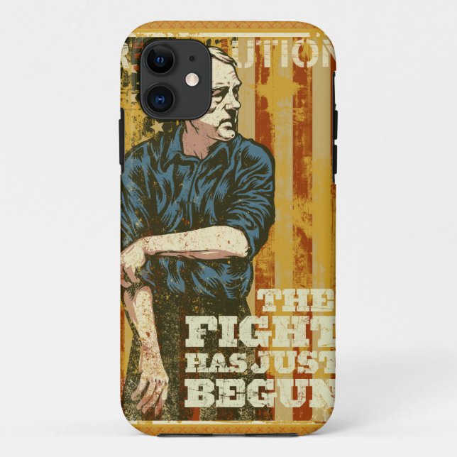 Ron Paul The Fight Has Just Begun iPhone Case (Back)