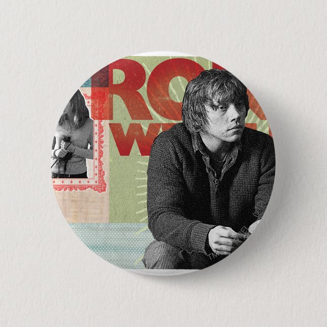 Ron Weasley 4 2 Inch Round Button (Front)