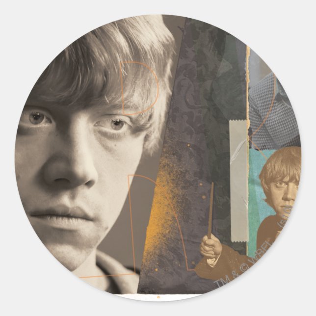 Ron Weasley 8 Classic Round Sticker (Front)