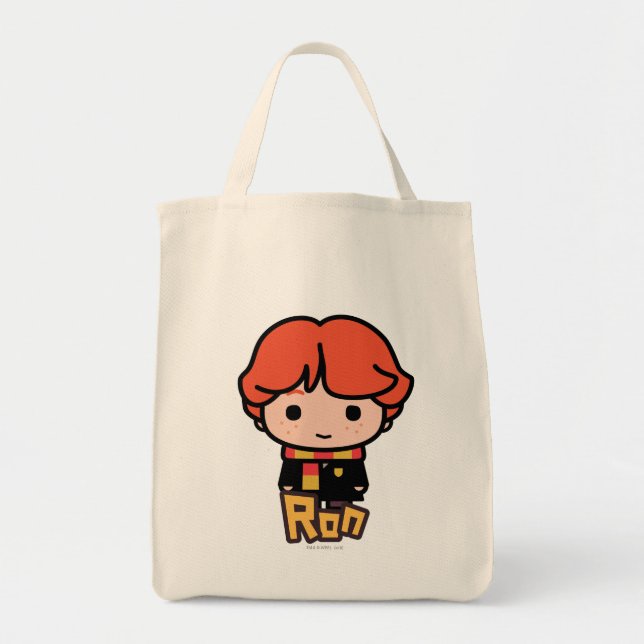 Ron Weasley Cartoon Character Art Tote Bag (Front)