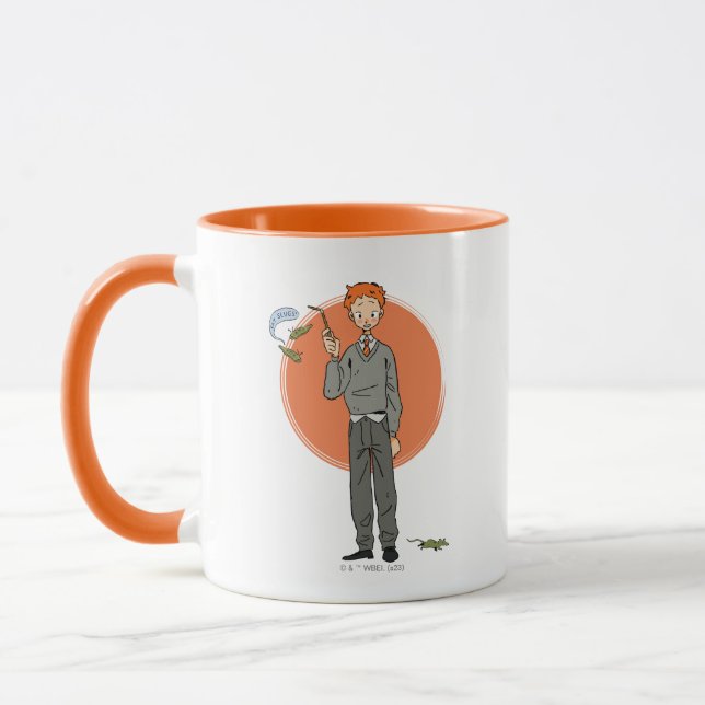 Ron Weasley Illustration "Eat Slugs" Mug (Left)