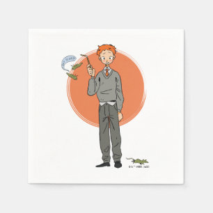 Ron Weasley Illustration "Eat Slugs" Napkin