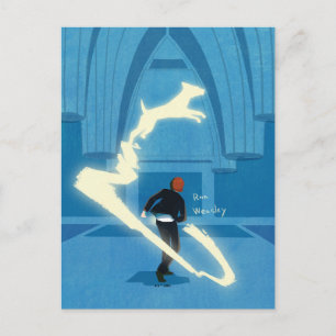 Ron Weasley Patronus Painting Postcard