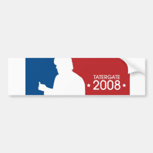 Ron White "TaterGate 2008" sports logo sticker