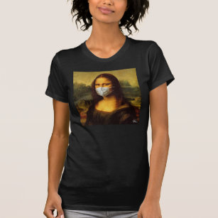"Rona Mona" Masked Mona Lisa T-Shirt