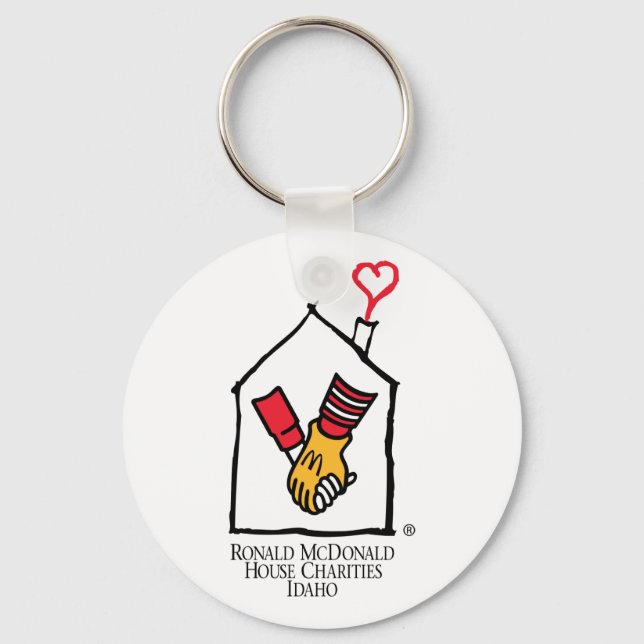 Ronald McDonald Hands Keychain (Front)