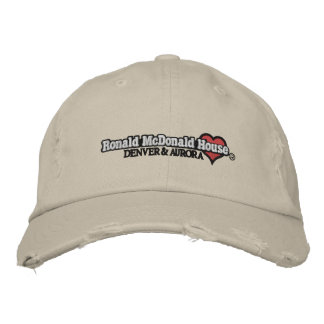 Ronald McDonald Heart Embroidered Hat