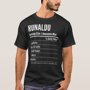 Ronaldo Gift, Nutritional Facts Serving Size, Calo T-Shirt