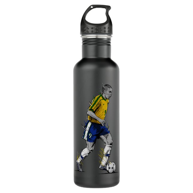 Ronaldo R9 Phenomenon Classic T-Shirt Copy 710 Ml Water Bottle (Front)