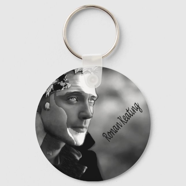 Ronan Keating by Ninoskkasilver Keychain (Front)