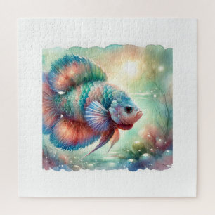 Ronco fish 060924AREF102 - Watercolor Jigsaw Puzzle