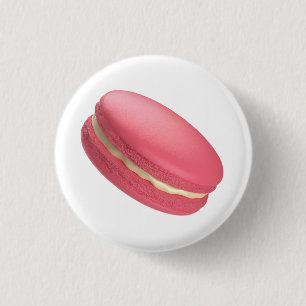 Rond 2,50 Cm Macaron aux fraises