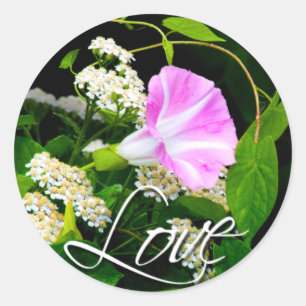 Rond Aimer Mariage Enveloppe  Sticker